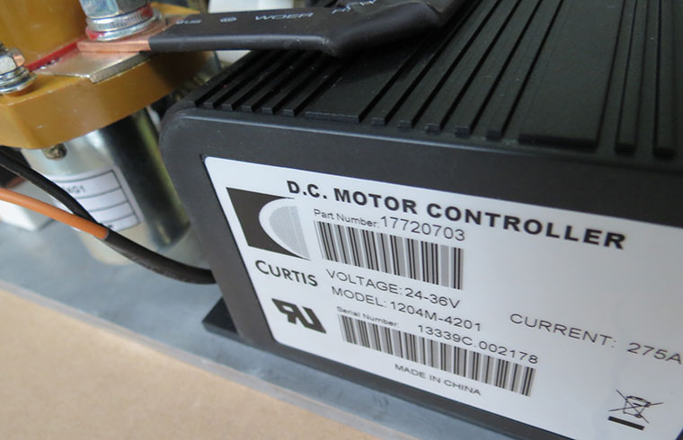 CURTIS DC Series Motor Controller Assemblage 1204M-4201 Assemblage