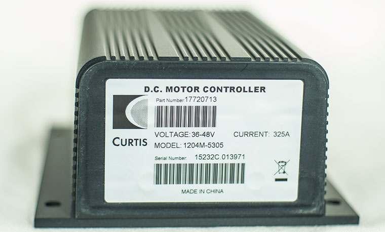 Programmable CURTIS DC Series Motor Speed Controller, PMC Model 1204M-5305, 36V / 48V - 325A, 0-5K or 0-5V Electric Throttle