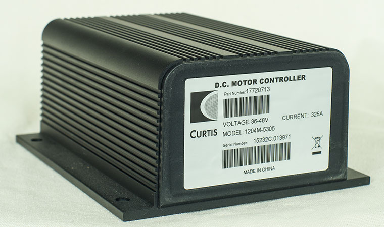 Programmable CURTIS DC Series Motor Speed Controller, PMC Model 1204M-5305, 36V / 48V - 325A, 0-5K or 0-5V Electric Throttle