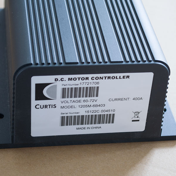 CURTIS DC Series Winding Motor Speed Controller 1205M-6B403, 60-72V, 400A, Working With 0-5K / 0-5V Throttles
