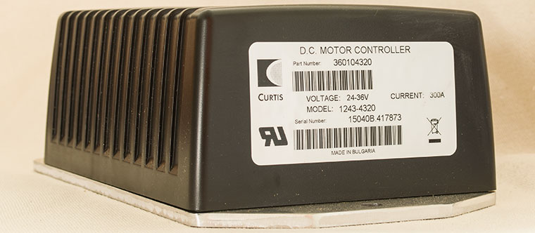 Programmable CURTIS DC SepEx Motor Speed Controller, PMC Model 1243-4320, 24V / 36V - 300A