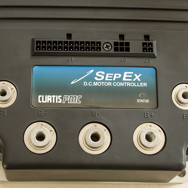 Programmable DC SepEx Motor Speed Controller, PMC Model 1244-5651, 36-48V / 600A, 0-5K or 0-5V Electric Throttle