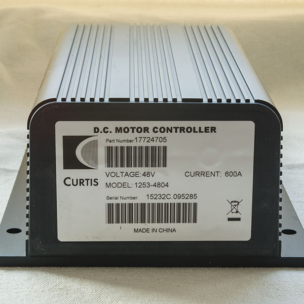CURTIS Controller 1253-4804, 48V / 600A DC Series Motor Speed Controller, Applied As Hydraulic Pump Motor Driving Control Executive