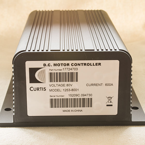 CURTIS Controller 1253-8001, 24V or 36V DC Series Motor Speed Controller