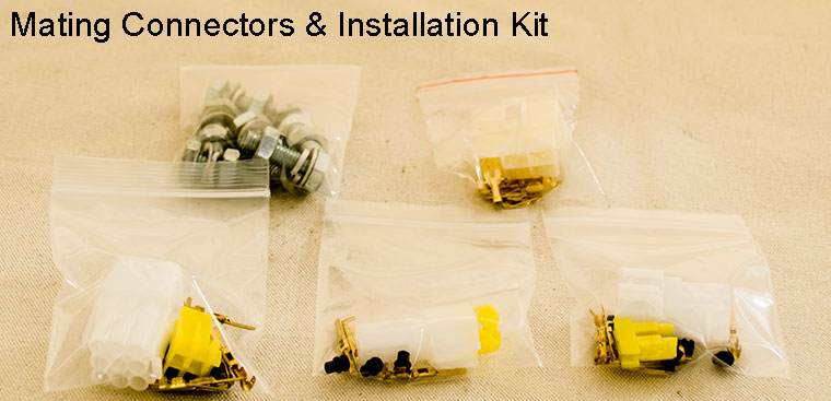 Mating Connectors And Installation Kit of CURTIS DC SepEx Motor Controller Assemblage, Model 1268-5403
