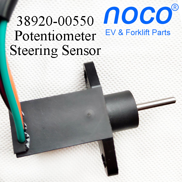 Nichiyu and TCM Potentiometer Steer Sensor 38920-00550, 3-Wire 5K Potentiometer
