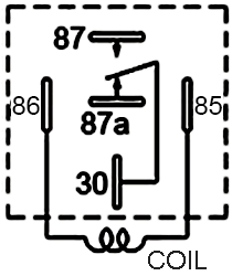 wiring diagram of DC relay 2912