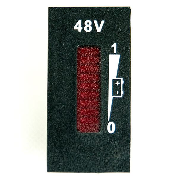 36V / 48V CURTIS Lead-Acid Battery Discharge Meter Model: 906D36BWBANV / 906D48BWBANV
