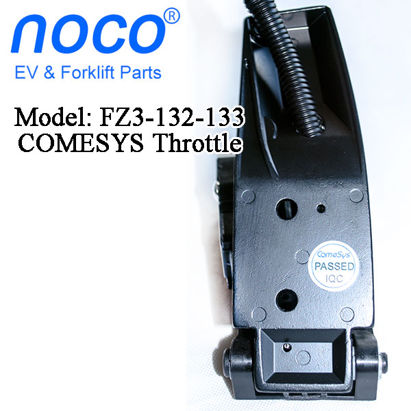 COMESYS Foot Pedal Throttle, FZ3-132-133 For CURTIS Controller, 3.6-0V Voltage Throttle