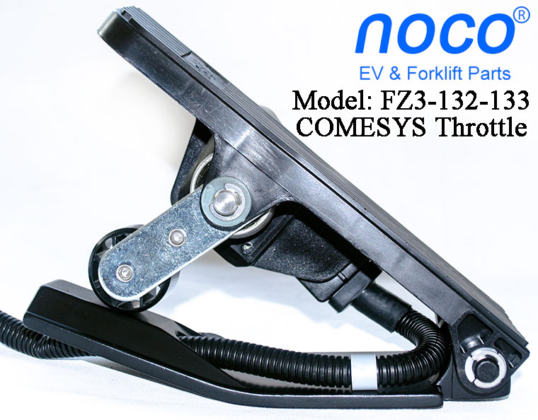 COMESYS Foot Pedal Throttle, FZ3-132-133 For CURTIS Controller, 3.6-0V Voltage Throttle