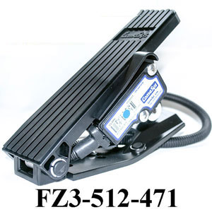 COMESYS Foot Pedal Throttle FZ3-512-471, Clark Forklift Accelerator