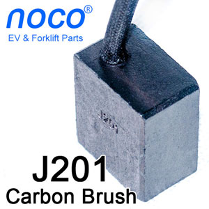 DC Motor Carbon Brush J201, 16x25x28