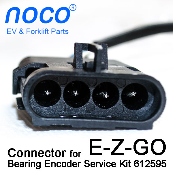 4-Pin Connector for E-Z-GO 612595 Bearing Encoder Service Kit