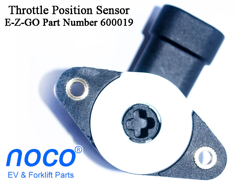 E-Z-GO Throttle Position Sensor 600019, Throttle Position Sensor, Golf Cart RXV Throttle Angle Sensor