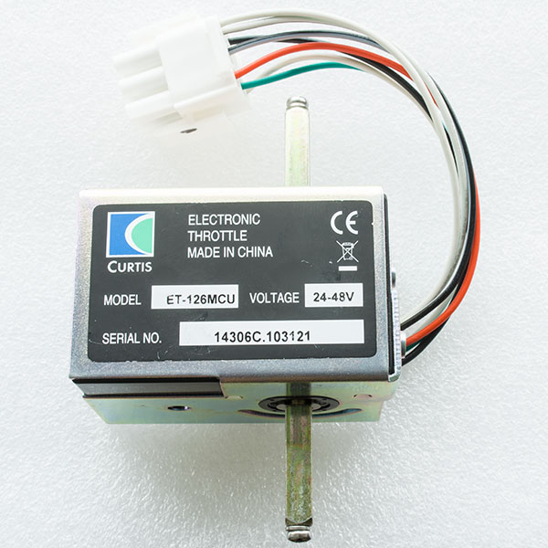 CURTIS ET-126 MCU 0-5V Hall-Effect Throttle, Non-Contact Voltage Throttle With Forward And Reverse Signals
