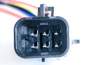 Connector of EZGO Battery Meter 612314