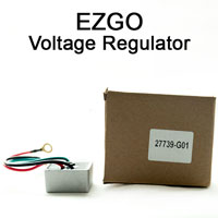 E-Z-GO Voltage Regulator 27739-G01, Fits 1990 - Update E-Z-GO 4-Cycle Vehicles