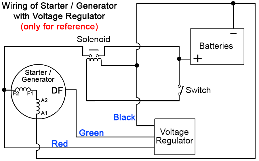 EZGO Voltage Regulator 27739-G01 Wiring Diagram