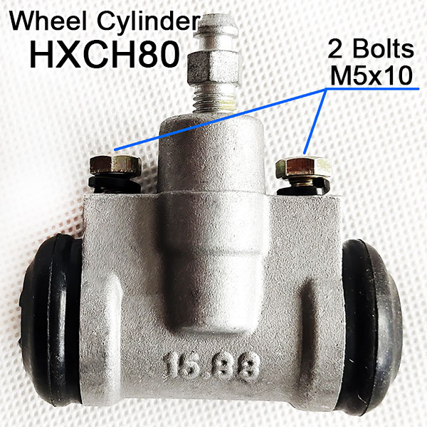 15.88 5/8 drum brake wheel cylinder, with installation kit