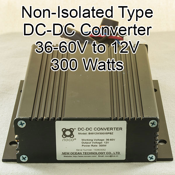 Non-Isolated DC/DC Converter, Model: HXDC-4812/300, 48V to 12V - 300W