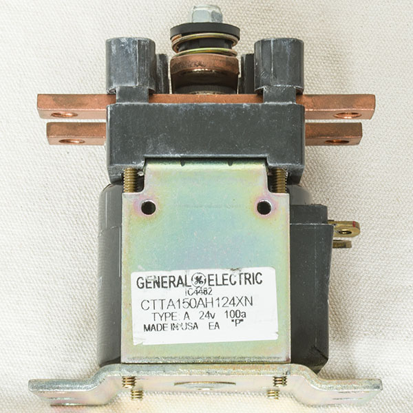 GE DC Contactor / Solenoid IC4482CTTA150AH124XN, Type A, 24V / 100A