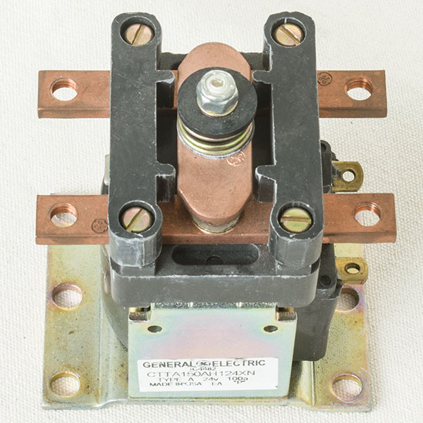 GE DC Contactor / Solenoid IC4482CTTA150AH124XN, Type A, 24V / 100A