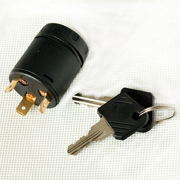 Automotive Key Switch, Model: JK 802, LINDE /  Jungheinrich / HELI Forklift Ignition & Starting Switch