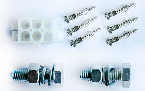 Installation kit and mating connector of 3-Wire 0-5 potentiometer throttle JSQD-DWK-003HB