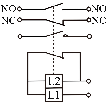 MZJ-200S DC Contactor Circuit Diagram