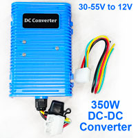 Non-Isolated Type Waterproof DC/DC Converter, NOCO-DC-350W, 12V DC power source