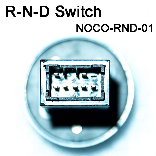 3-Position electric Vehicle Wheel Switch. Forward, Reverse and Neutral positions, With LED Display, model: NOCO-RND-01