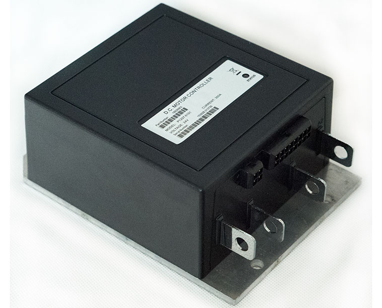 Programmable CURTIS DC Series Motor Speed Controller, PMC Model P1207-5101, 24V / 36V - 275A, 0-5K or 0-5V Electric Throttle