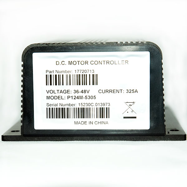 Programmable CURTIS DC Series Motor Speed Controller, PMC Model P124M-5305, 36-48V 325A, 0-5K or 0-5V Electric Throttle