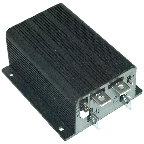 Programmable CURTIS DC Series Motor Speed Controller, PMC Model P124M-5305, 36-48V 325A, 0-5K or 0-5V Electric Throttle