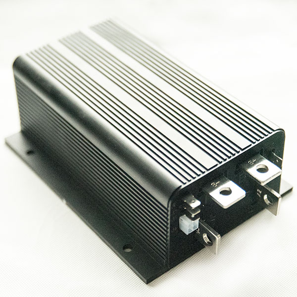 Programmable CURTIS DC Series Motor Speed Controller, PMC Model P125M-4601, 24V / 400A, 0-5K or 0-5V Electric Throttle