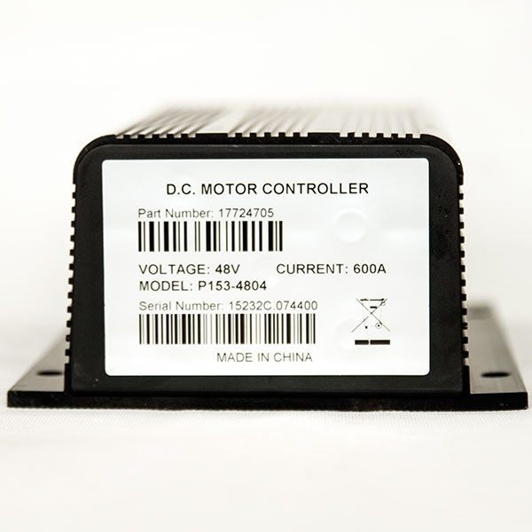Programmable CURTIS DC Series Motor Speed Controller, PMC Model P153-4804, 48V / 600A, 0-5K or 0-5V Electric Throttle