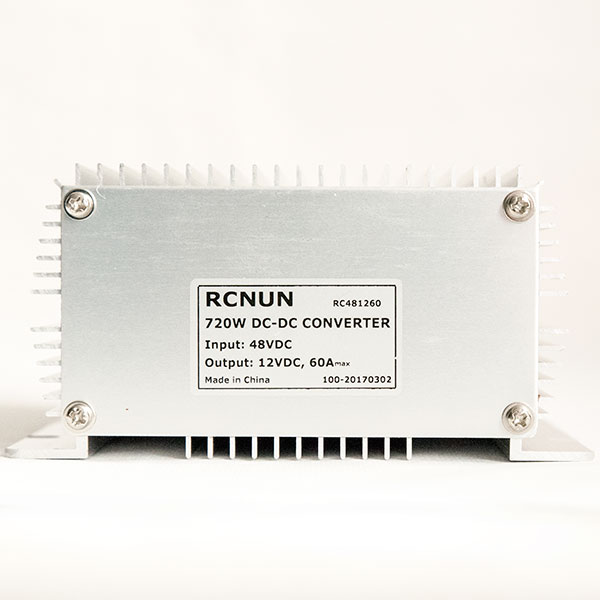 36-48V to 12V DC-DC Converter, model RC481250 and RC481260, 600W / 720W non-isolated DC power source