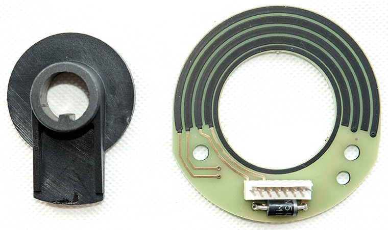 LINDE Forklift Steering Encoder Part (Potentiometer Sensor), Repair Kit 3095400900 / 3095400900K, Steering Gearbox Assembly 3095400904