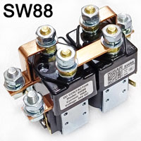 Copied CURTIS / Albright DC Contactor / Solenoid, 12V, 24V 36V, 48V, 60V, 72V CO, Model SW88, Made In China
