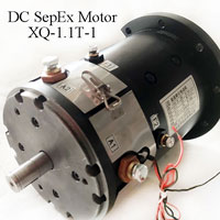 24V 1.1kW / 1.5kW DC SepEx Motor XQ-1.1T-1 and XQ-1.5T-1