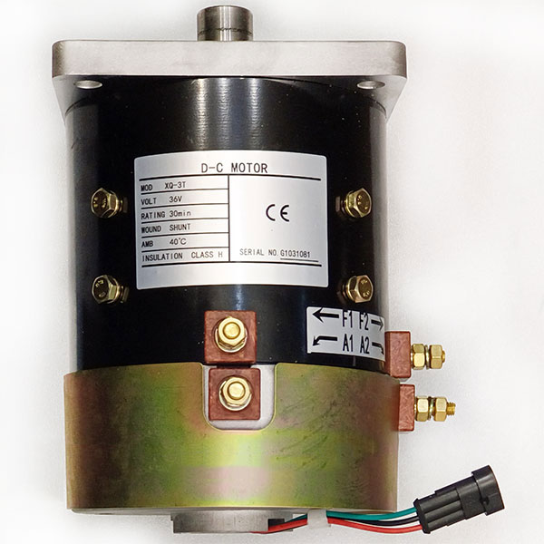 36V 3.0kW DC Series Motor XQ-3T Eagle Marshell Fairplay Golf Cart Traction Motor