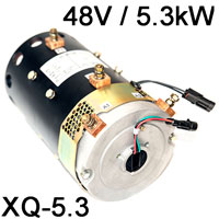 DC SepEx Motor XQ-5.3, 48V / 5.3 kW