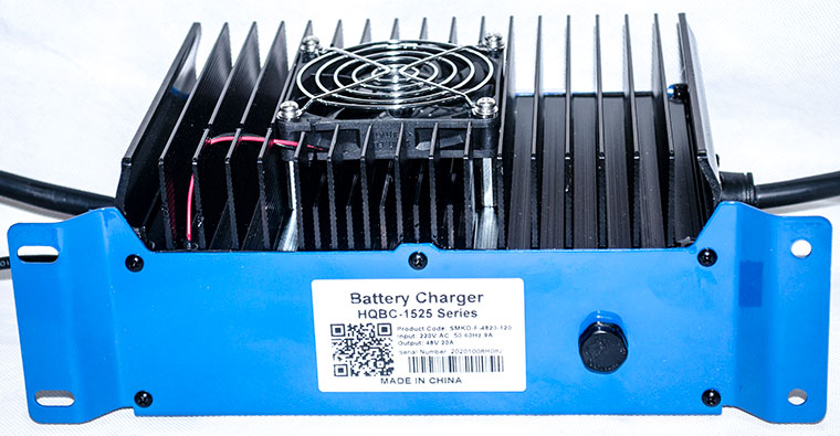 Golf Cart And Forklift Battery Charger, 15A / 20A / 22A / 25A / 30A Rated Charging Current, 100-240VAC Input