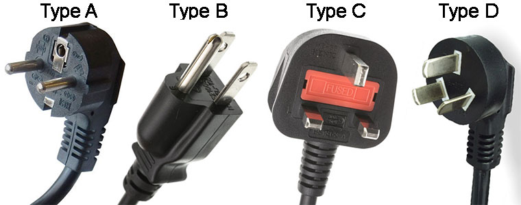 AC Plug Options For battery charger HQBC-1525