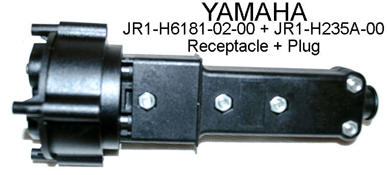YAMAHA G19 G22 Golf Cart DC Charger Connector, Plug + Socket, JR1-H235A-00+JW9-H6181-00