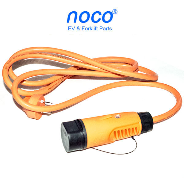 YEEDA charging connector Y-30, socket with 0.6 meter cable, plug with 2.5 meters cable